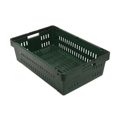 Picture of plastic crate with handles