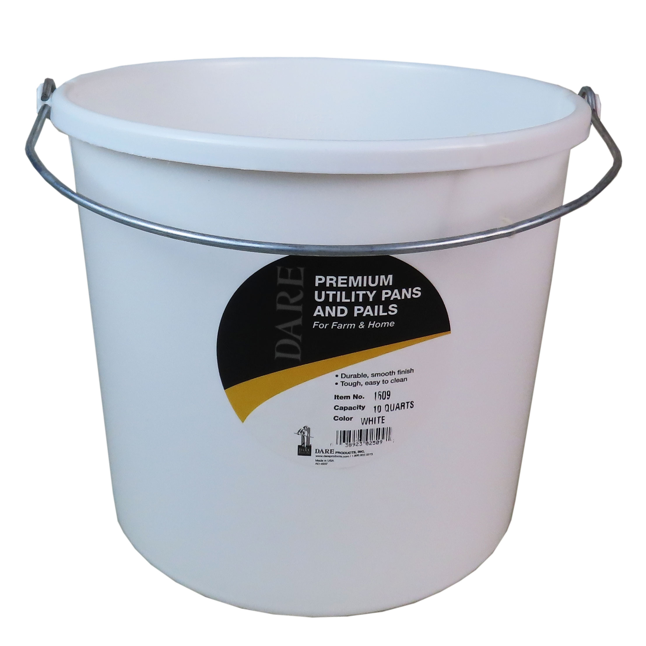 Dare Pail - 10 Quart - White