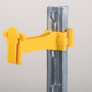 Dare Tape Insulator, T-Post Extender, Yellow