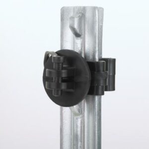 Dare Pinlock T-Post Insulator - Black