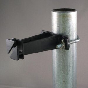 Dare Tube Gate/Chain Link Insulator - Black