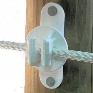 Wood Post Insulator - Standard - 25 pack - White