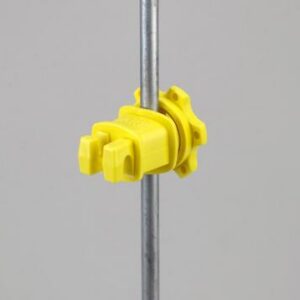 Dare Round Post Insulator - Yellow
