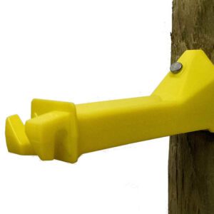 Dare Wood Post Insulator 5" Extender - Yellow